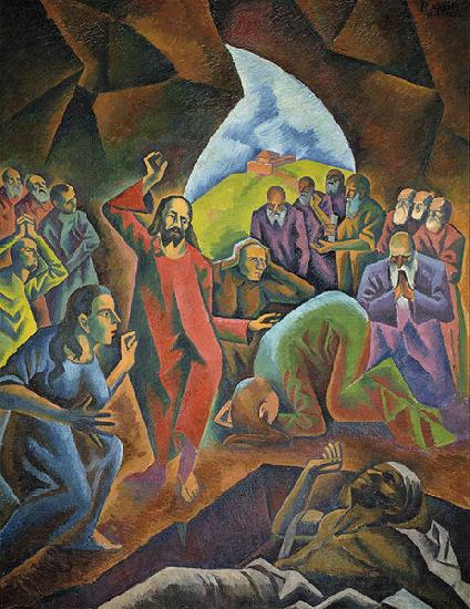 Bohumil Kubista The Raising of Lazarus